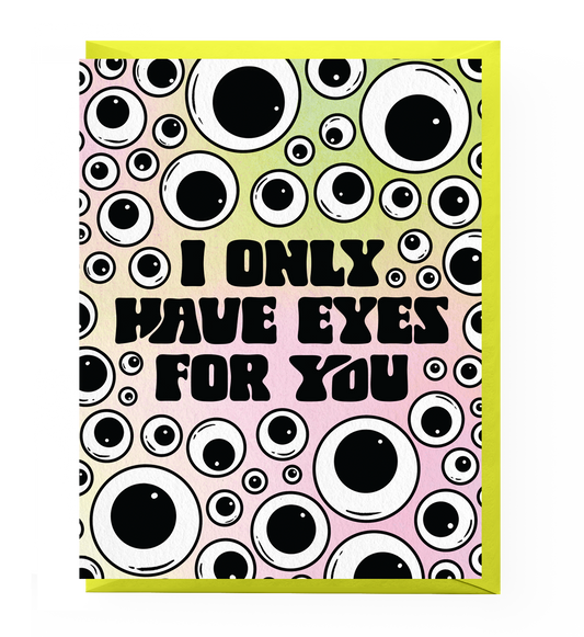 Googly Eyes Love Card