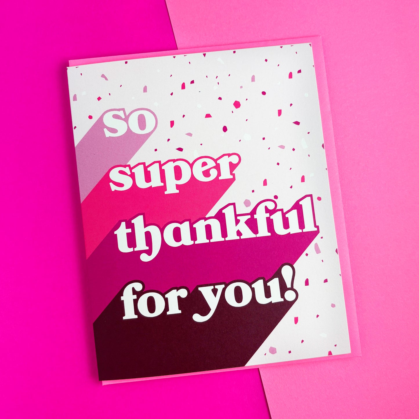 So Super Thankful Card