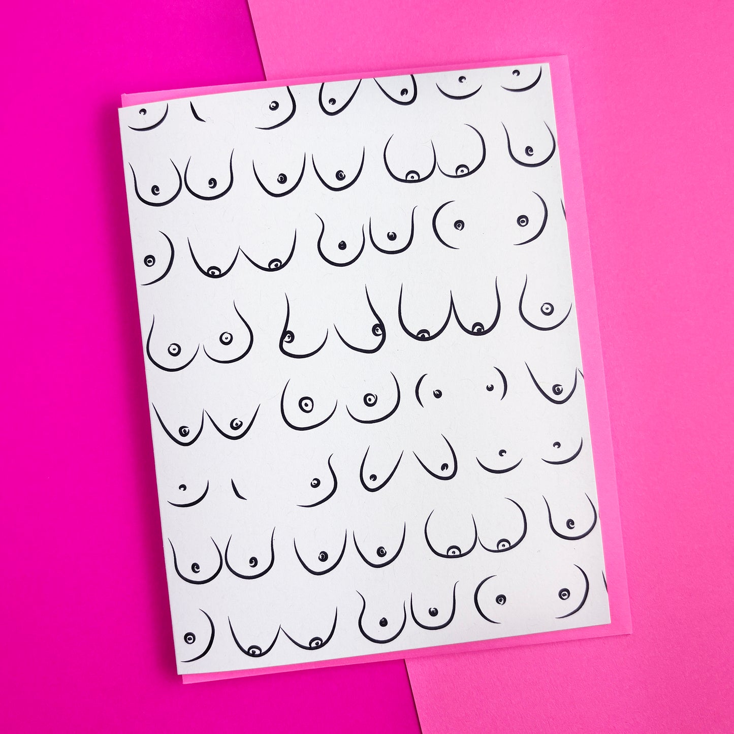 Boobs Greeting Card