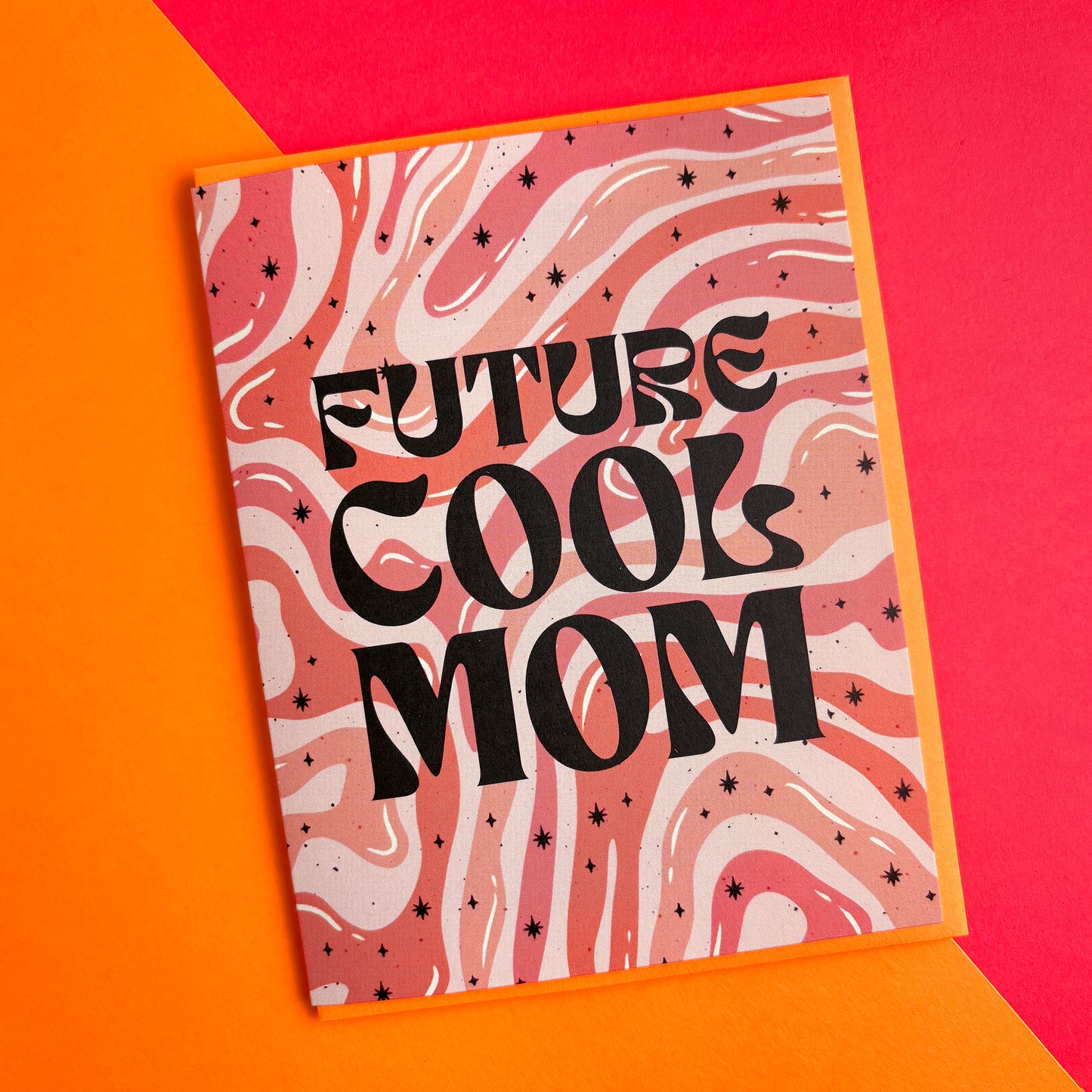 Future Cool Mom Greeting Card