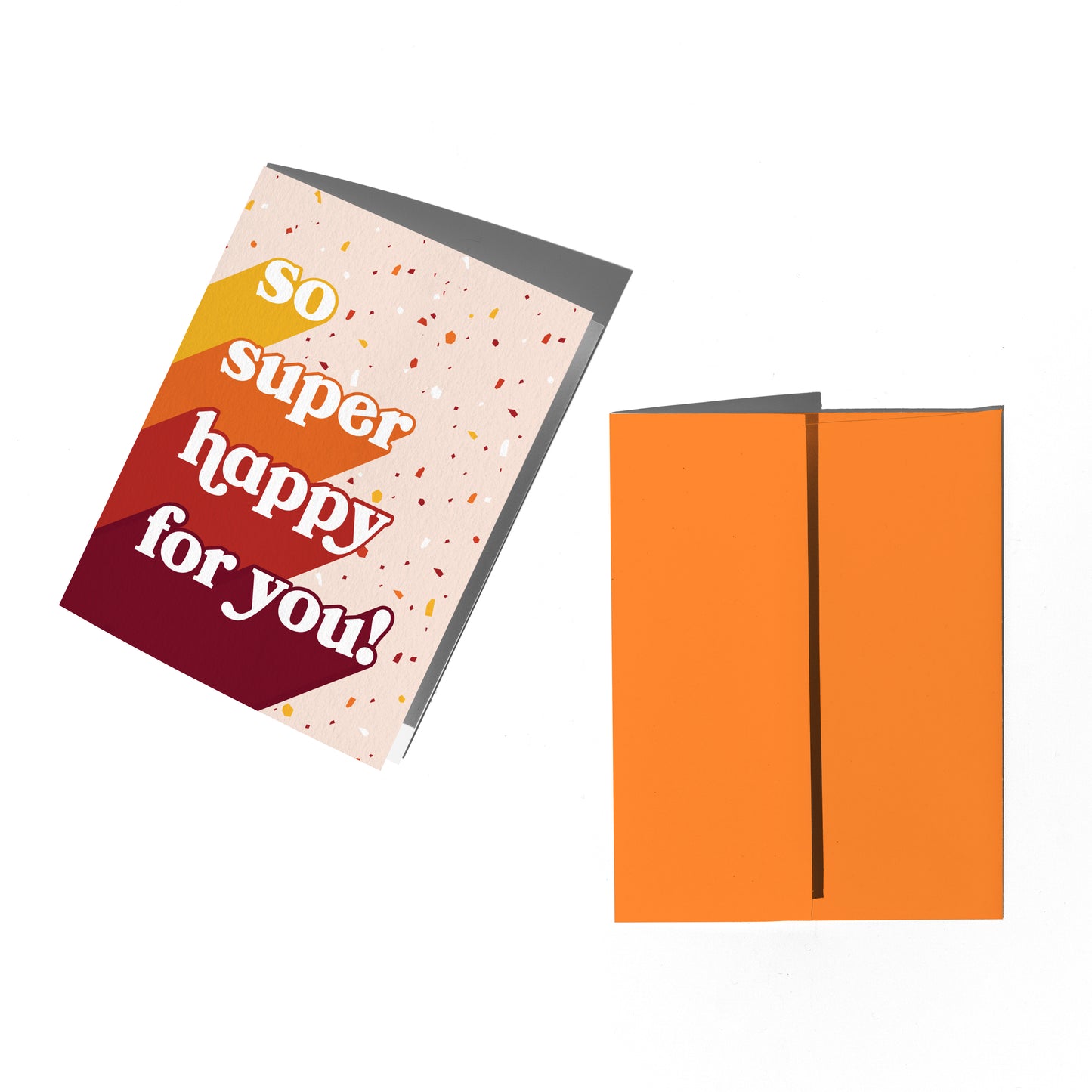 So Super Happy Greeting Card