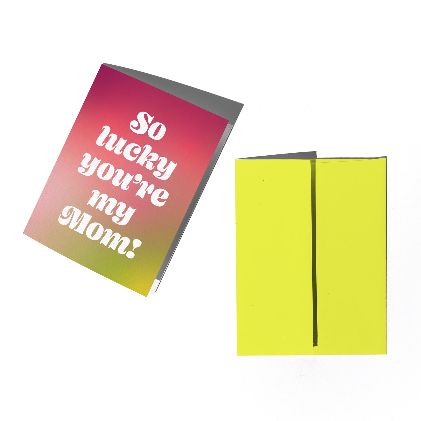 Lucky You're My Mom Mother's Day Card