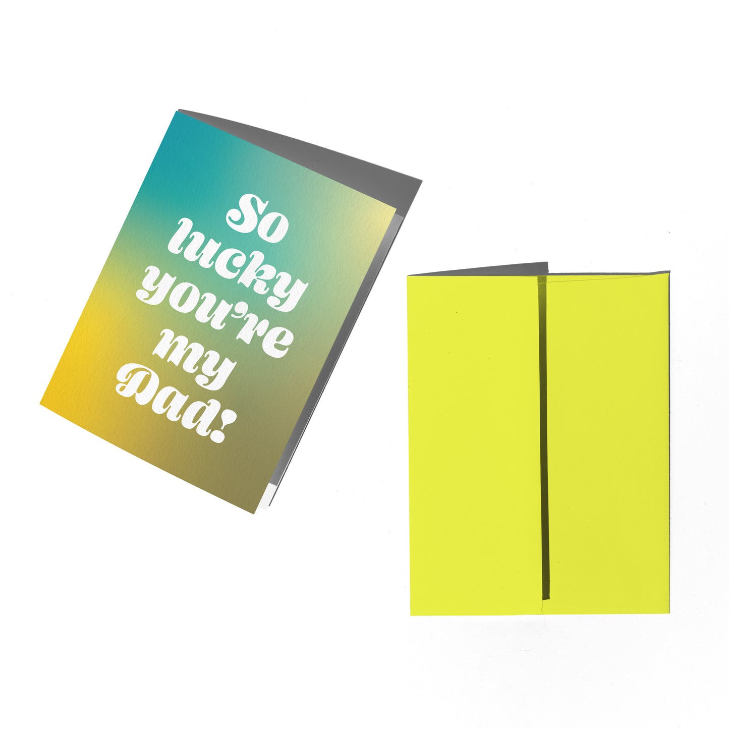 Lucky You're My Dad Father's Day Card