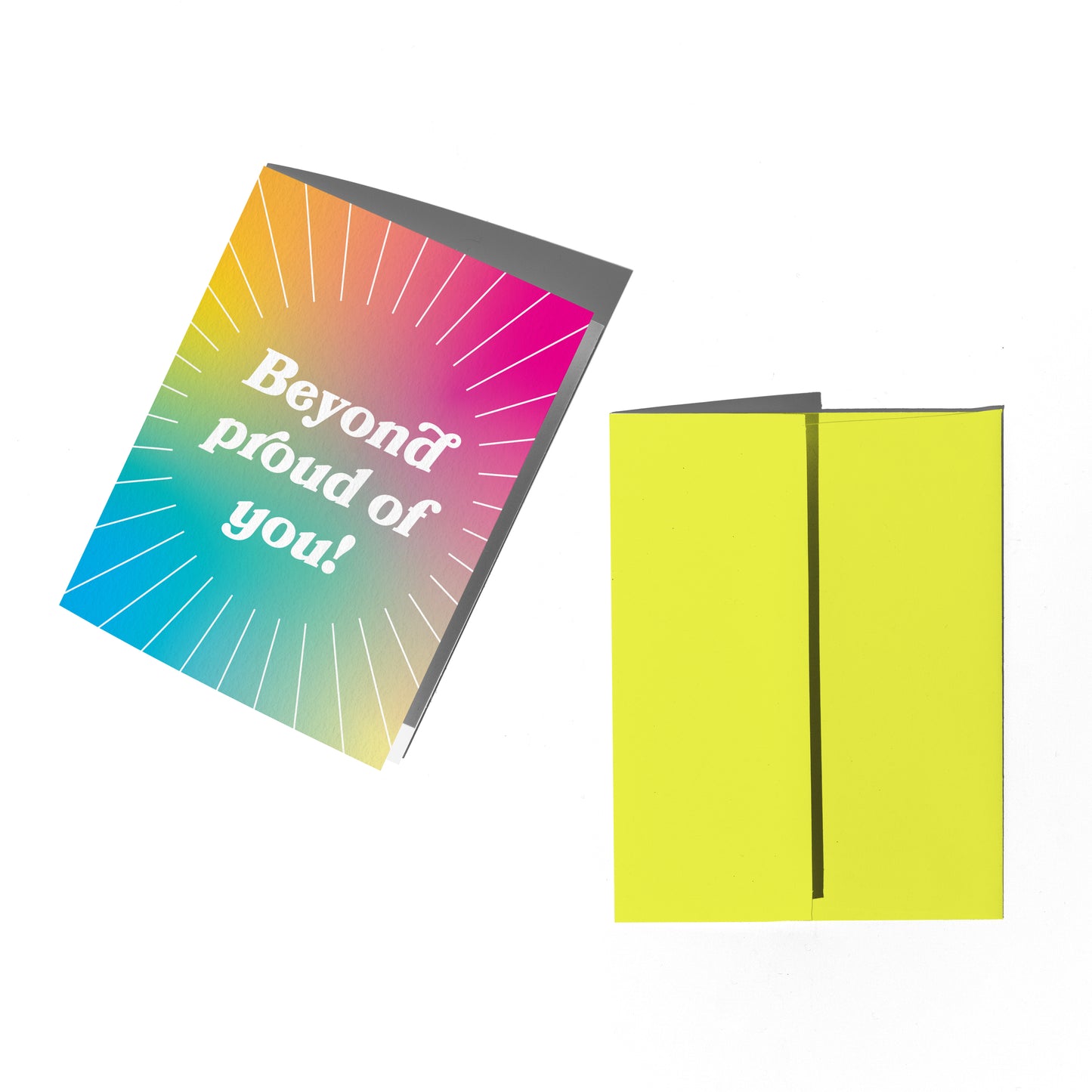Beyond Proud Greeting Card