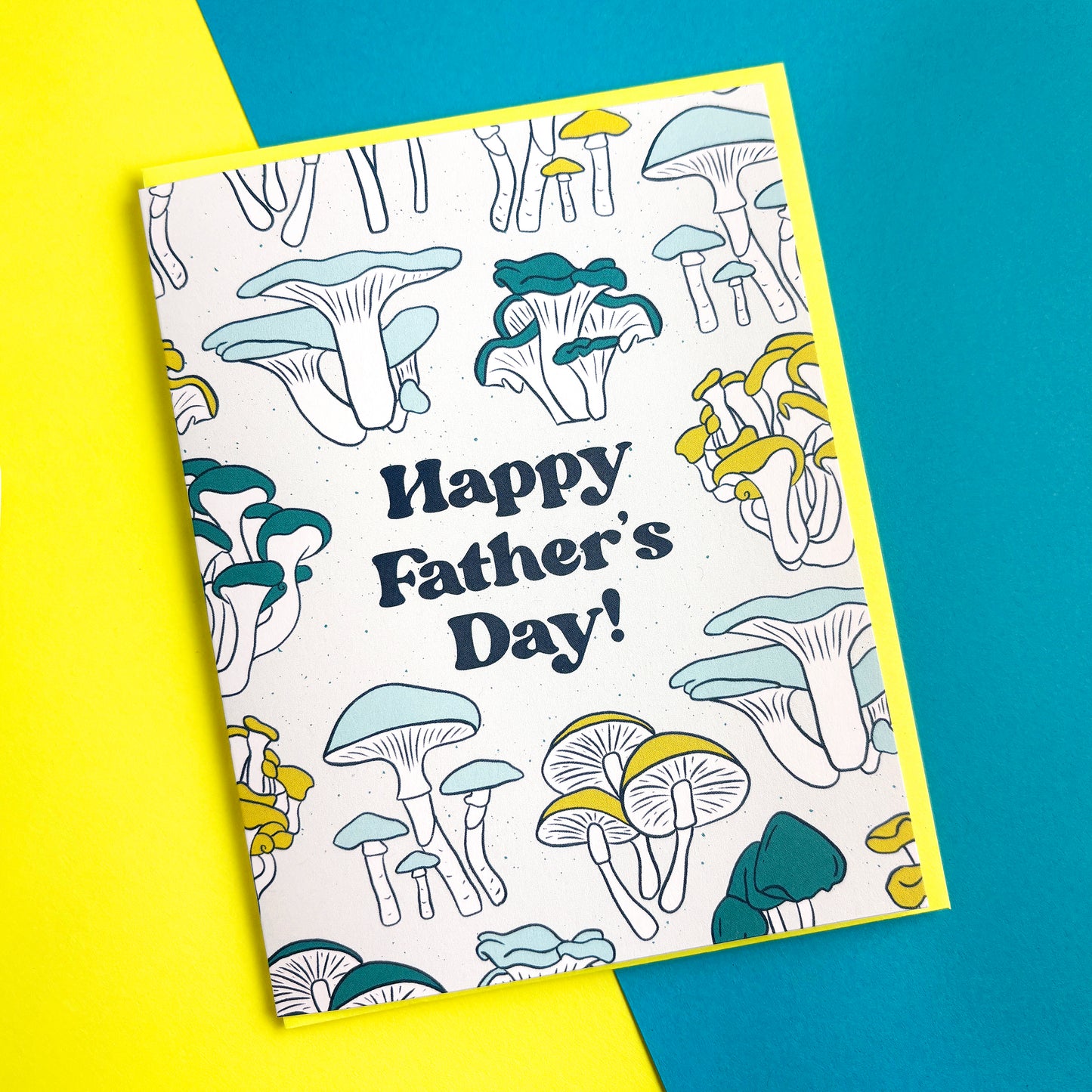 Mushroom Father's Day Card