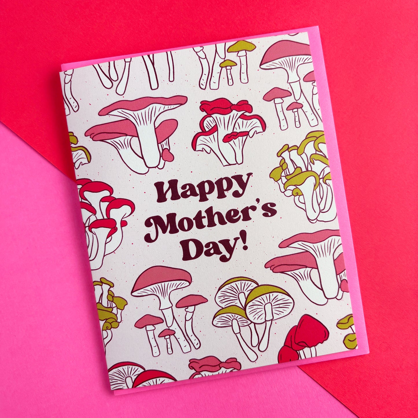 Mushroom Mother's Day Card