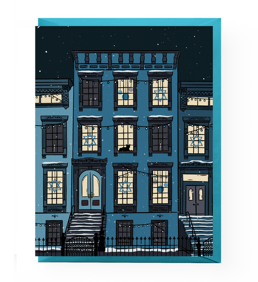 Hanukkah Brownstone