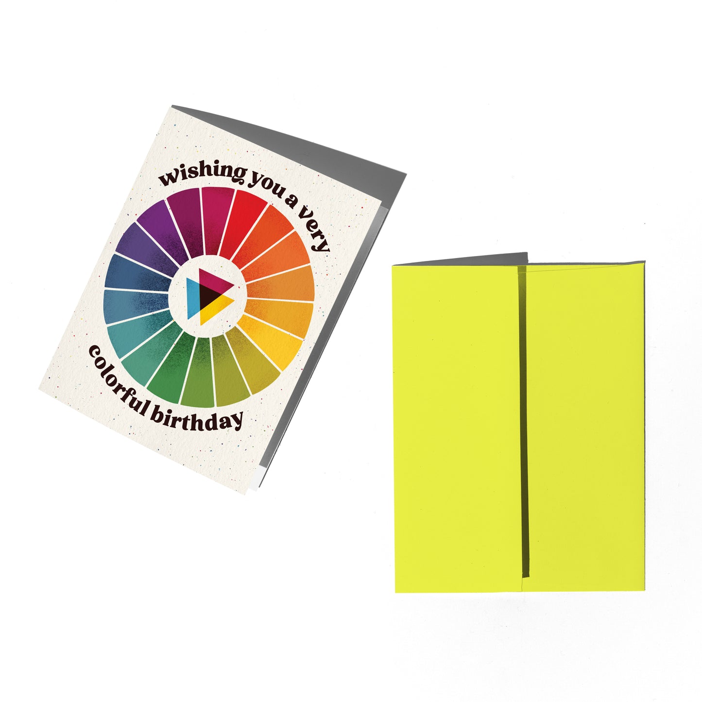 Color Wheel Birthday Card