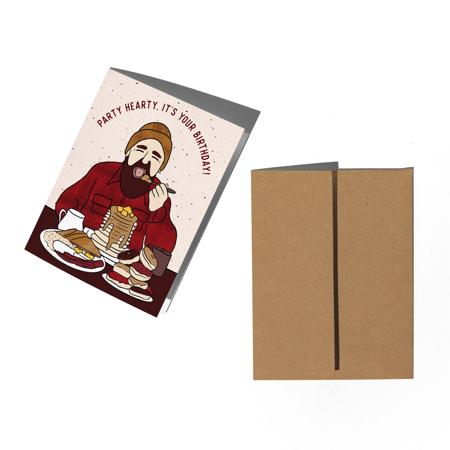 Lumberjack Birthday Card