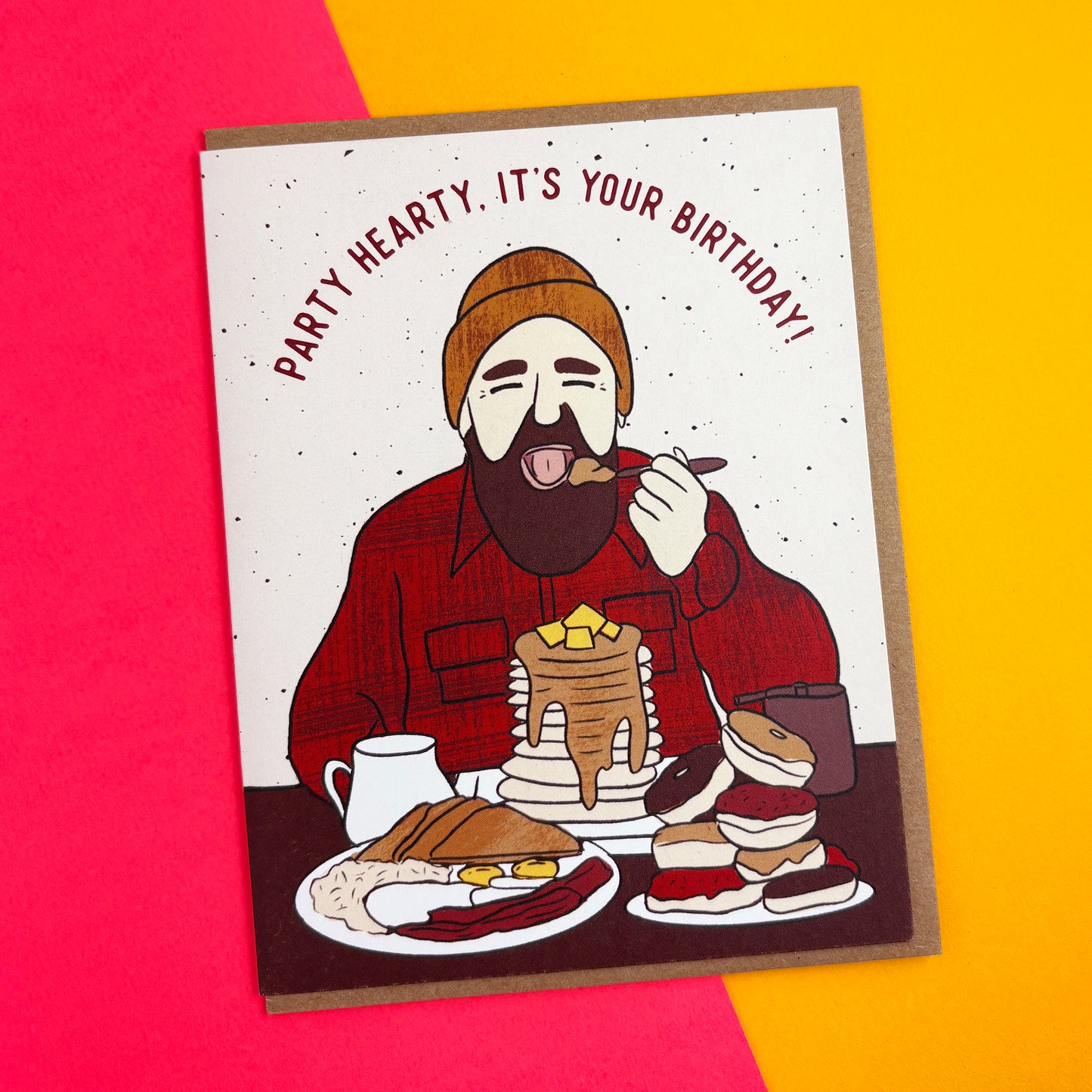 Lumberjack Birthday Card
