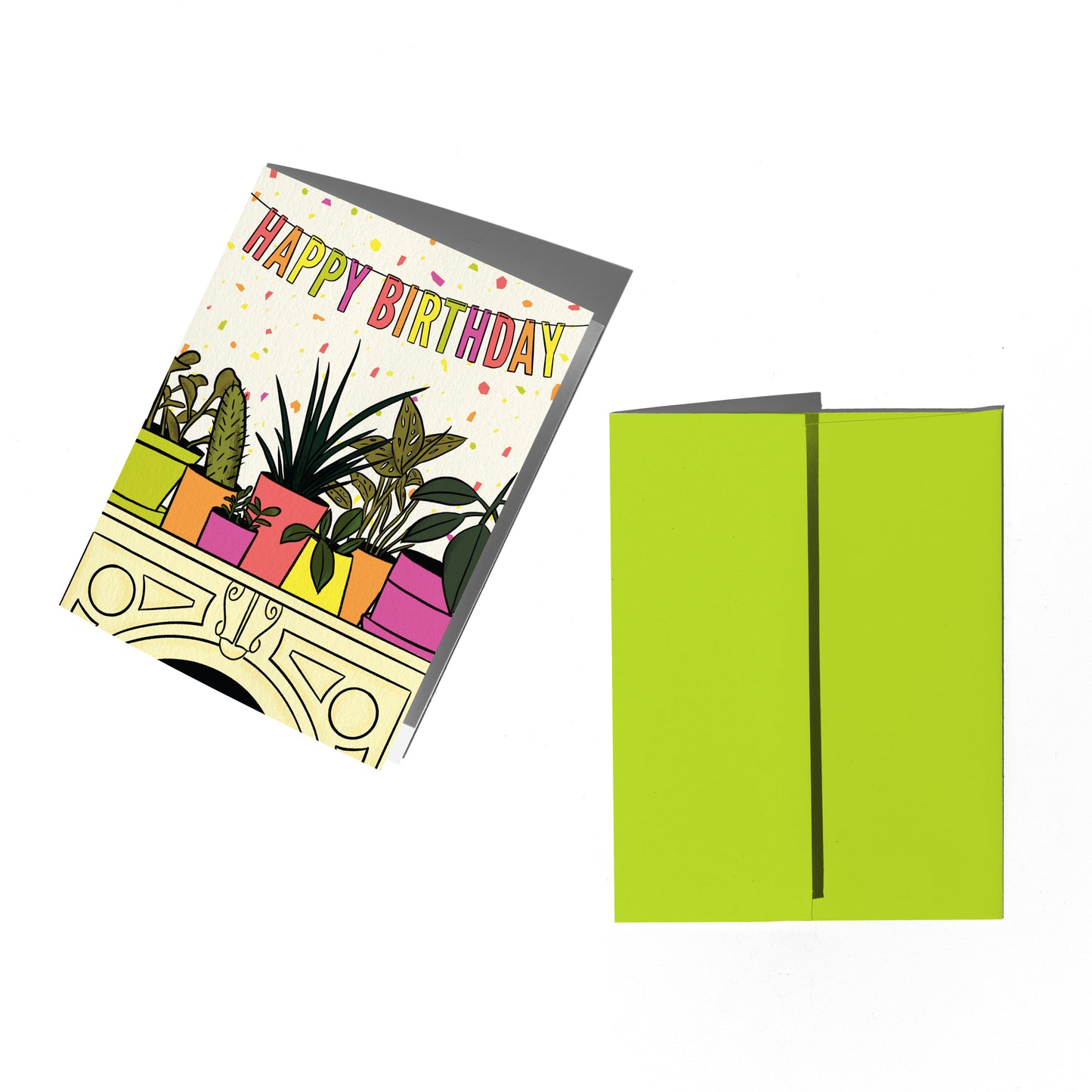 House Plant Birthday Card