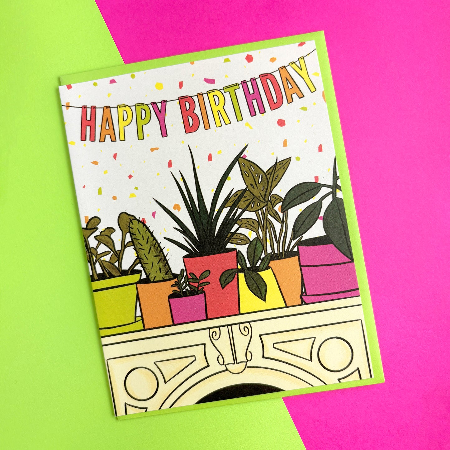 House Plant Birthday Card
