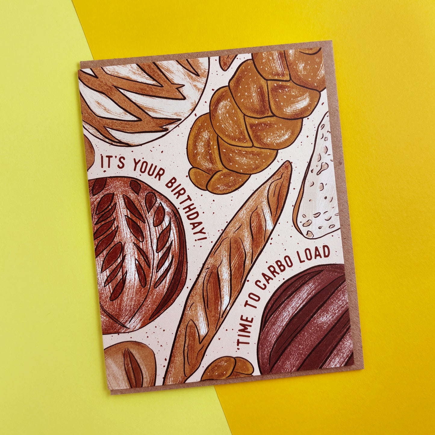 Bread Birthday Card