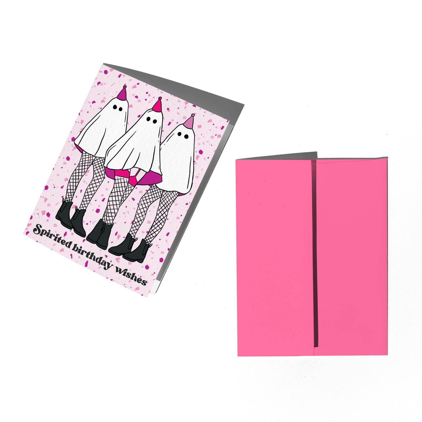 Ghost Birthday Card