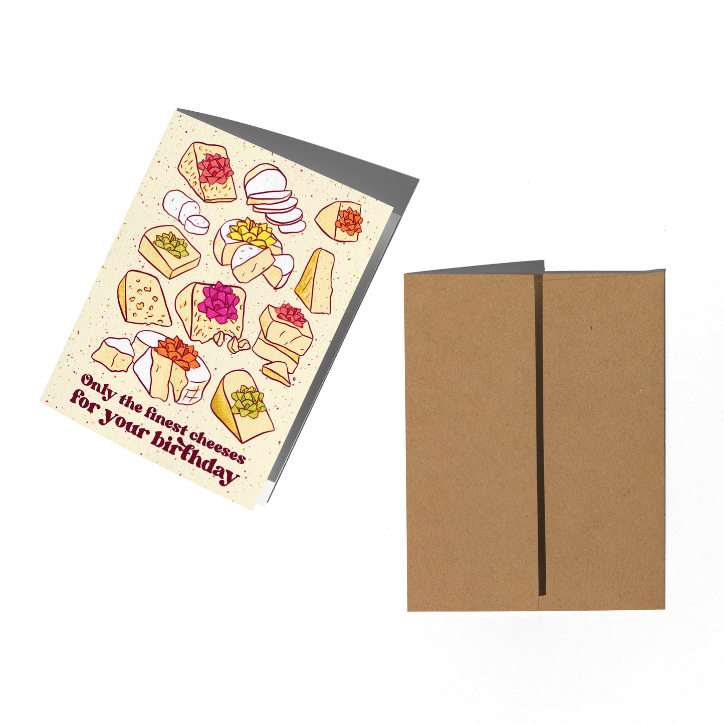 Cheese Birthday Card