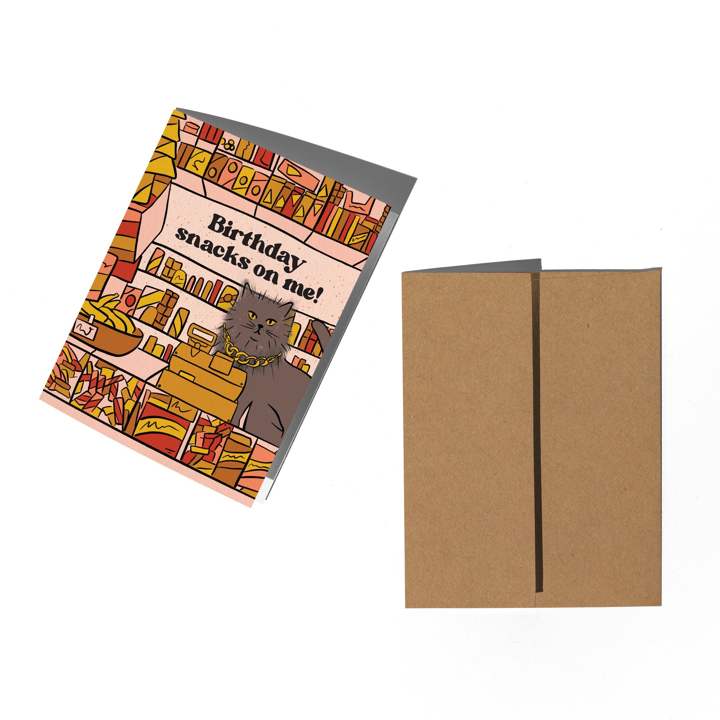 Bodega Cat Birthday Card