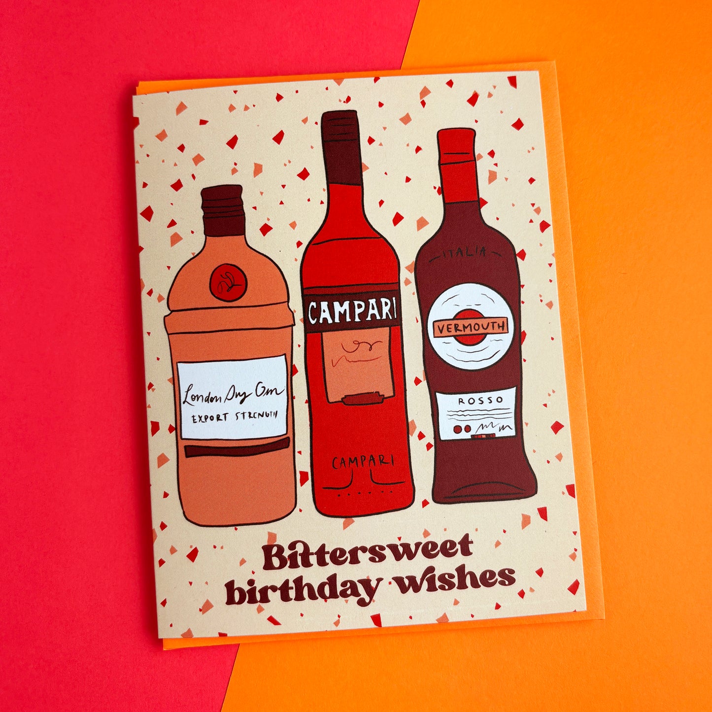 Negroni Birthday Card