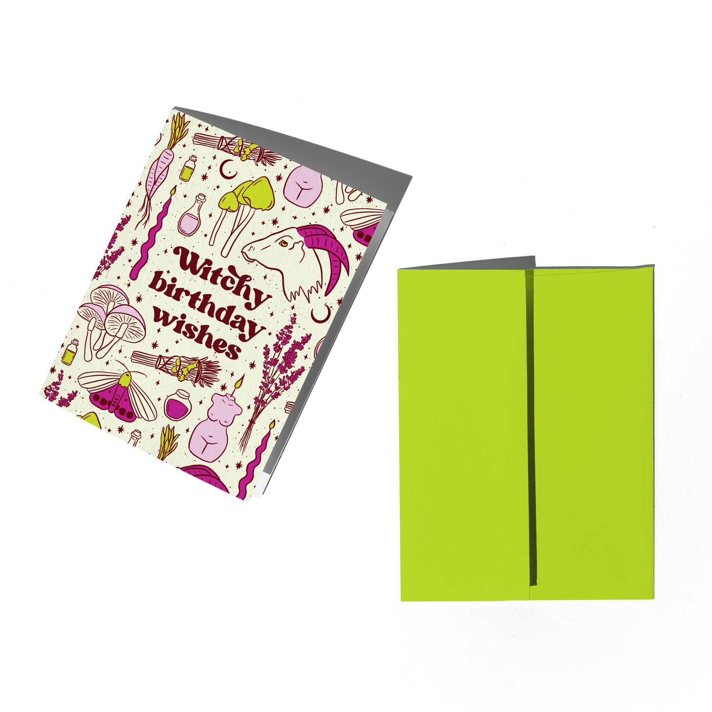 Witchy Birthday Card