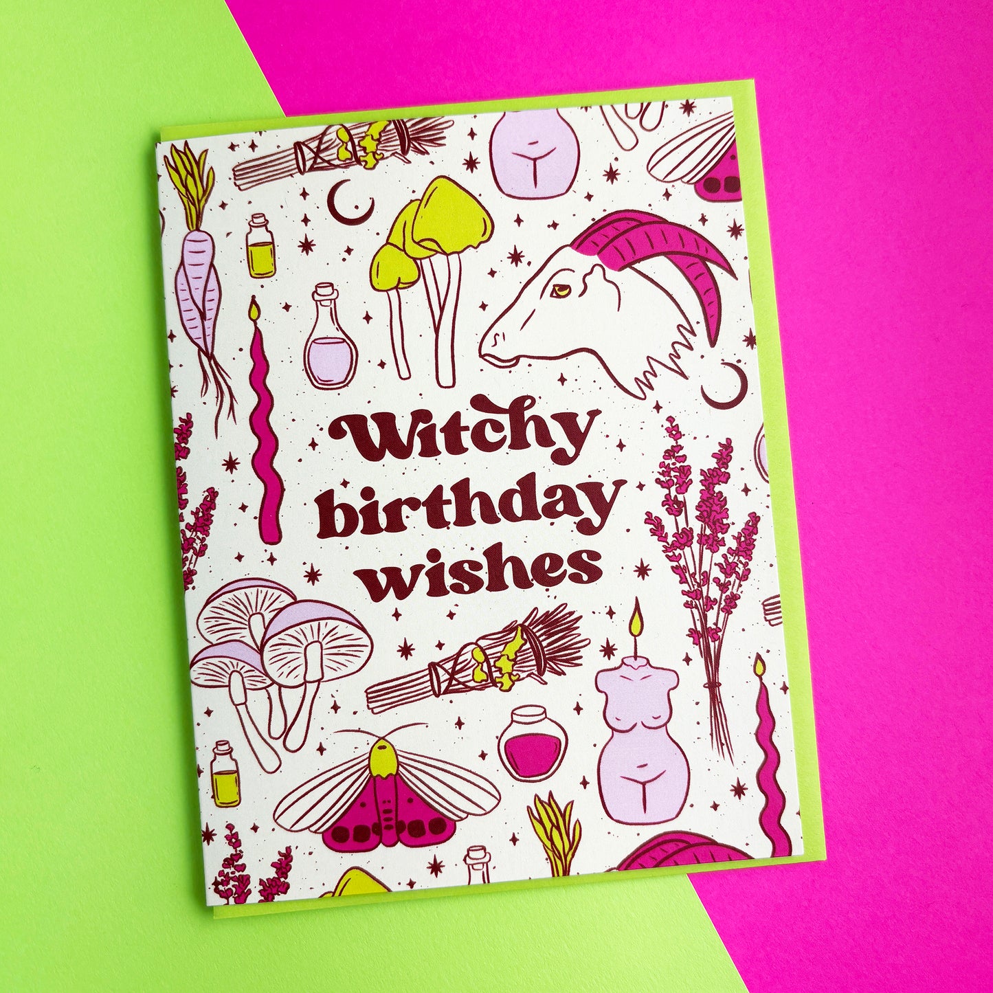 Witchy Birthday Card