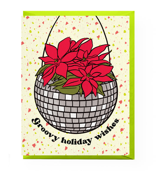 Disco Planter Holiday