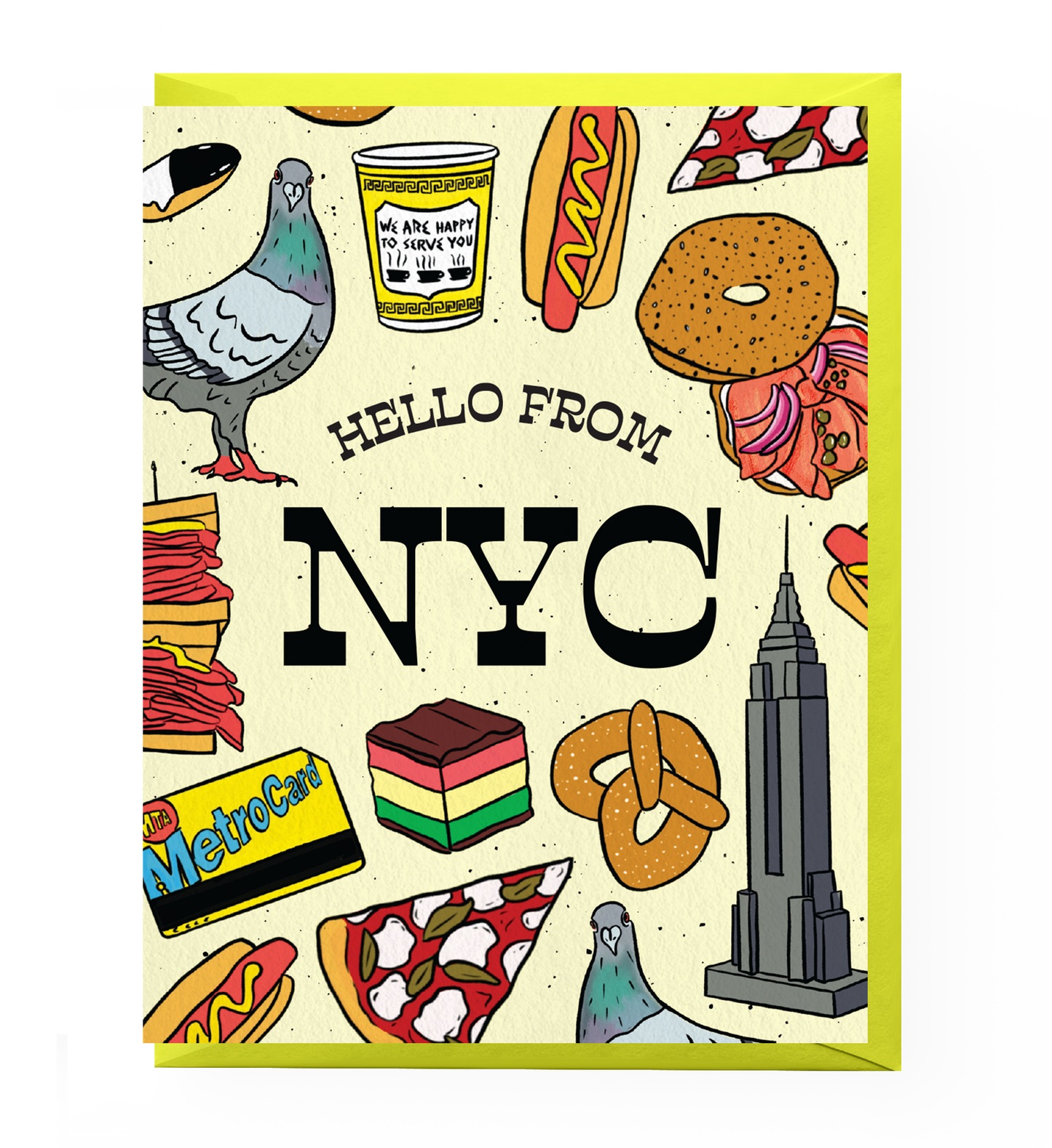 Hello from NYC Card