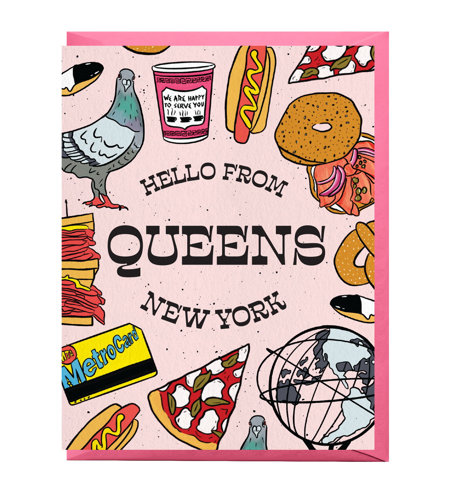 Hello from Queens Card
