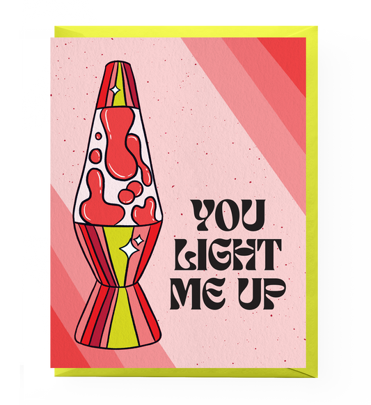 Lava Lamp Love Card