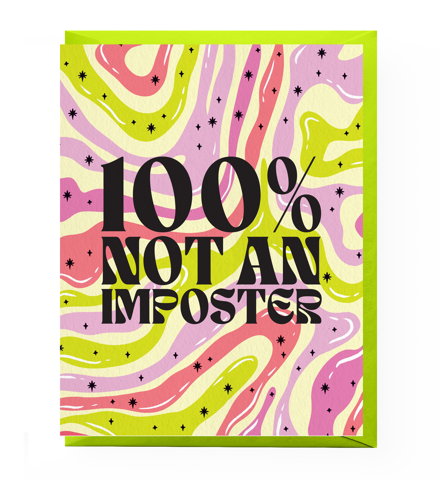 100% Not An Imposter Card