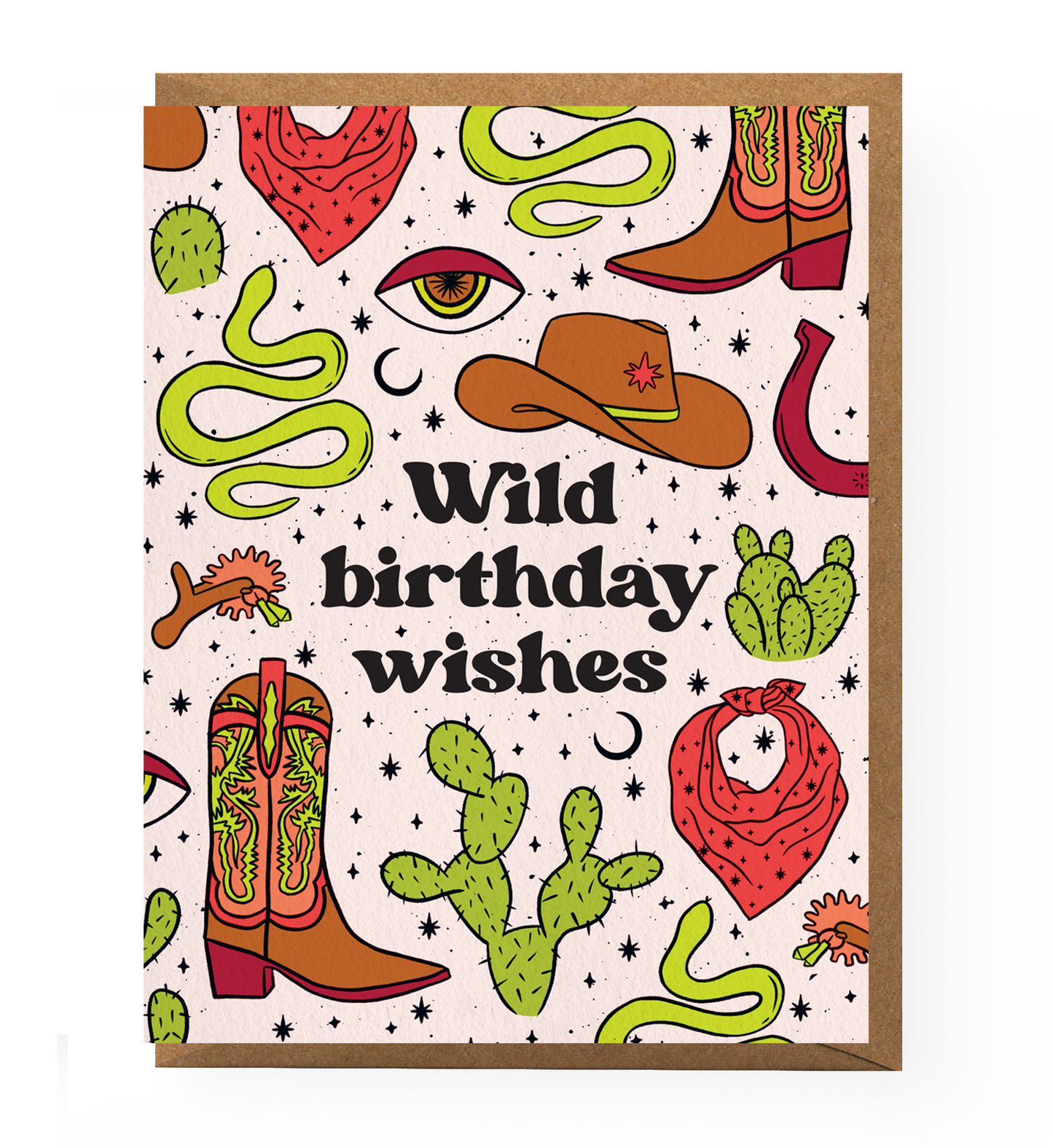 Wild West Birthday Card