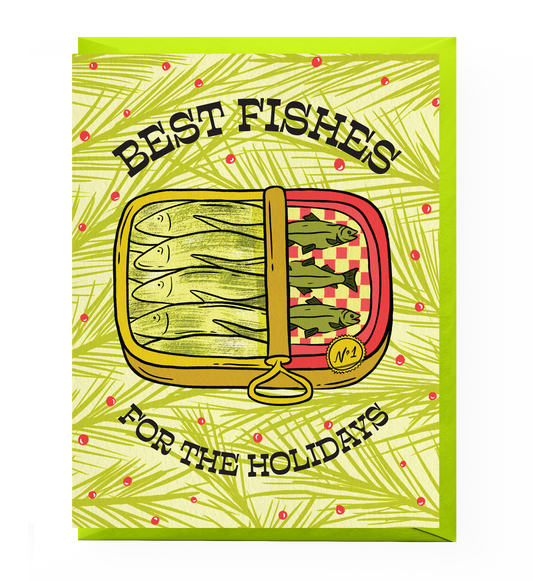 Tinned Fish Holiday Card