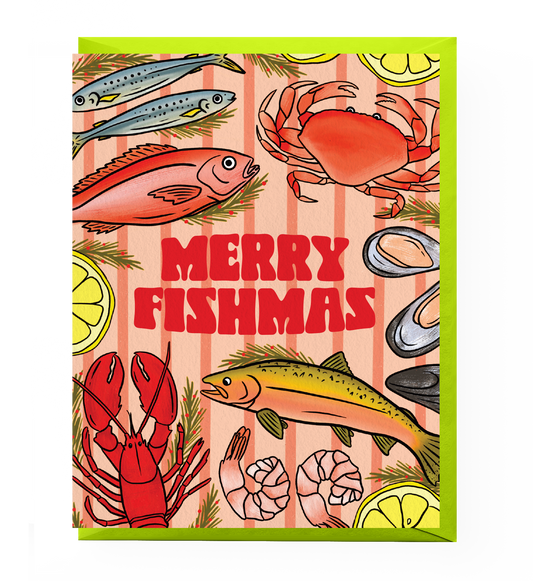 Feast of Seven Fishes Holiday Card