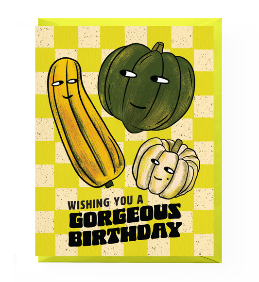 Gourd Birthday Card