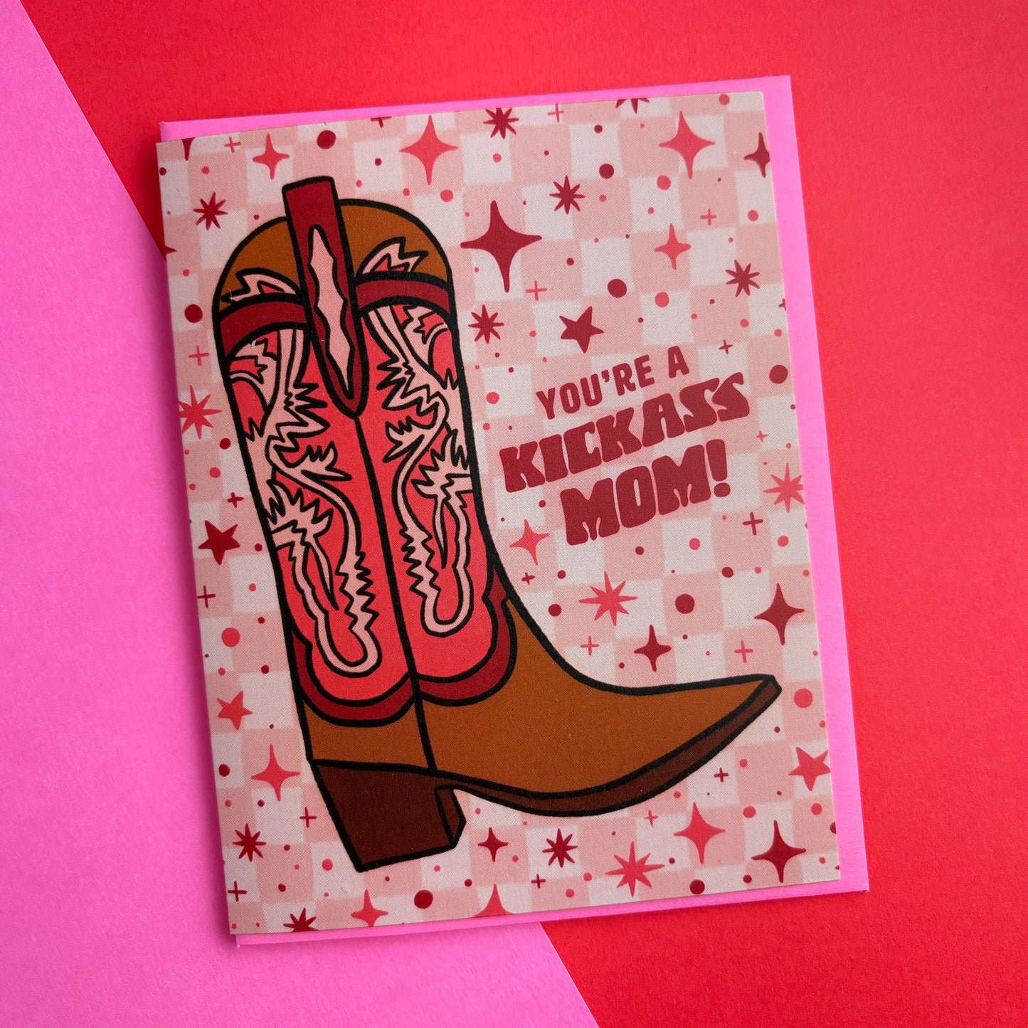 Kickass Mom Mother's Day Card