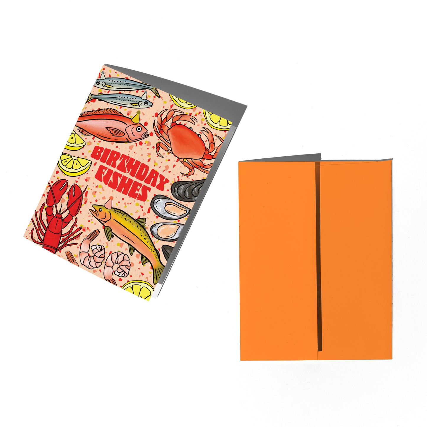 Seafood Birthday Card