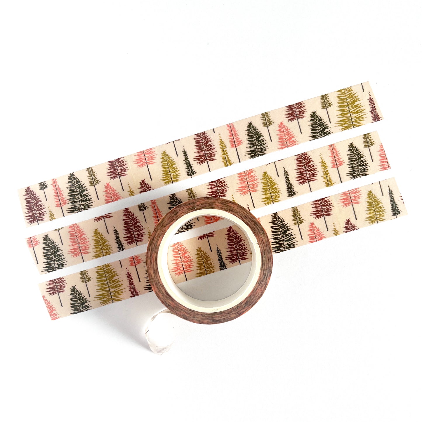 Bottle Brush Trees Washi Tape