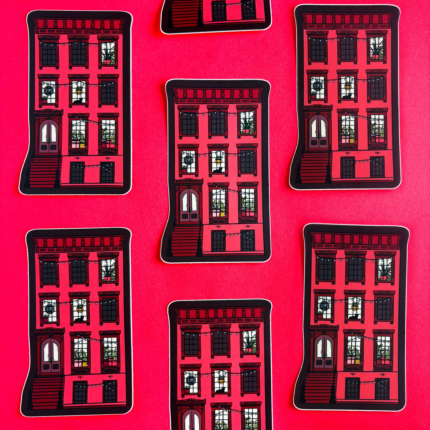 Brownstone Sticker