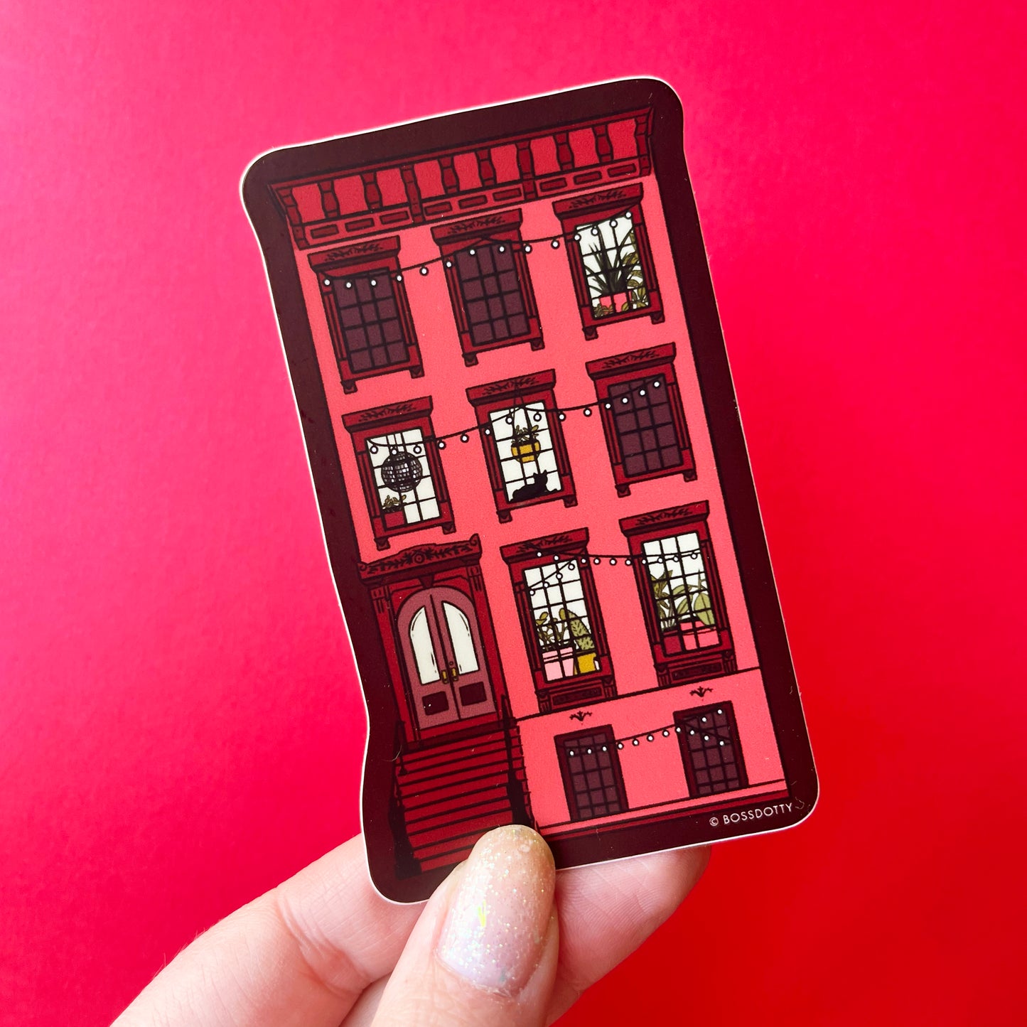Brownstone Sticker
