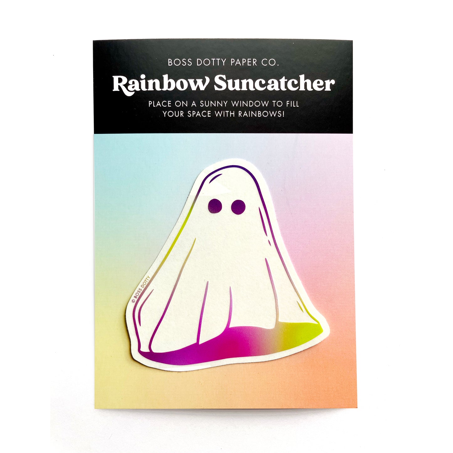 Ghost Rainbow Suncatcher
