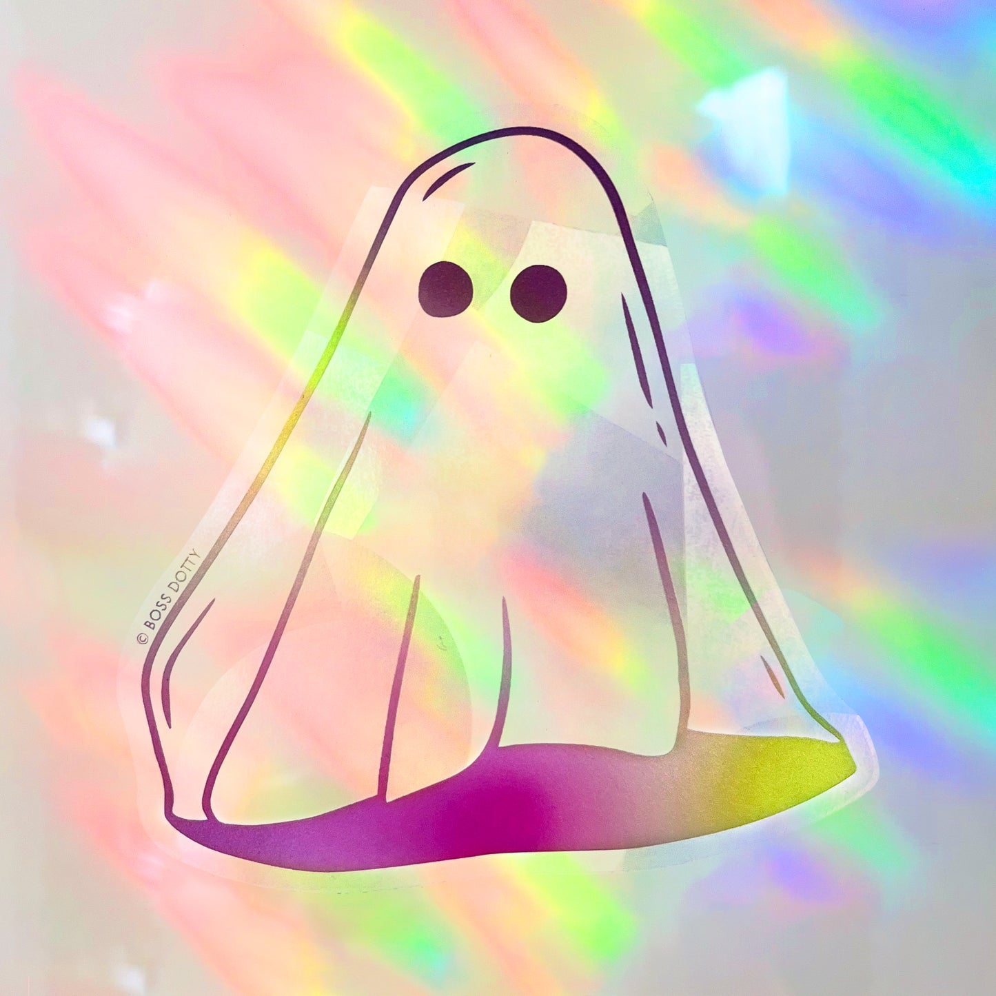 Ghost Rainbow Suncatcher