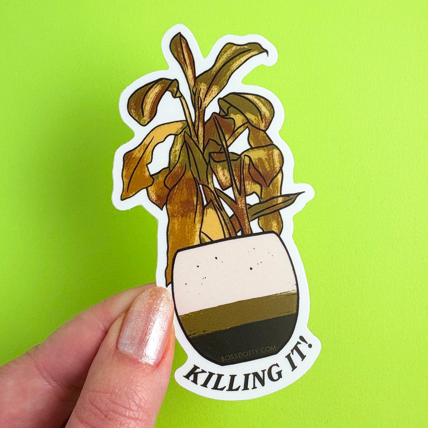 Killing It Sticker
