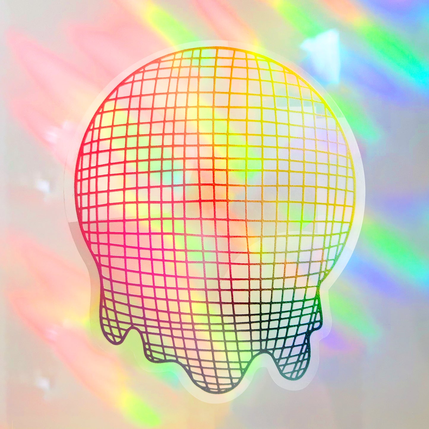 Melting Disco Ball Suncatcher