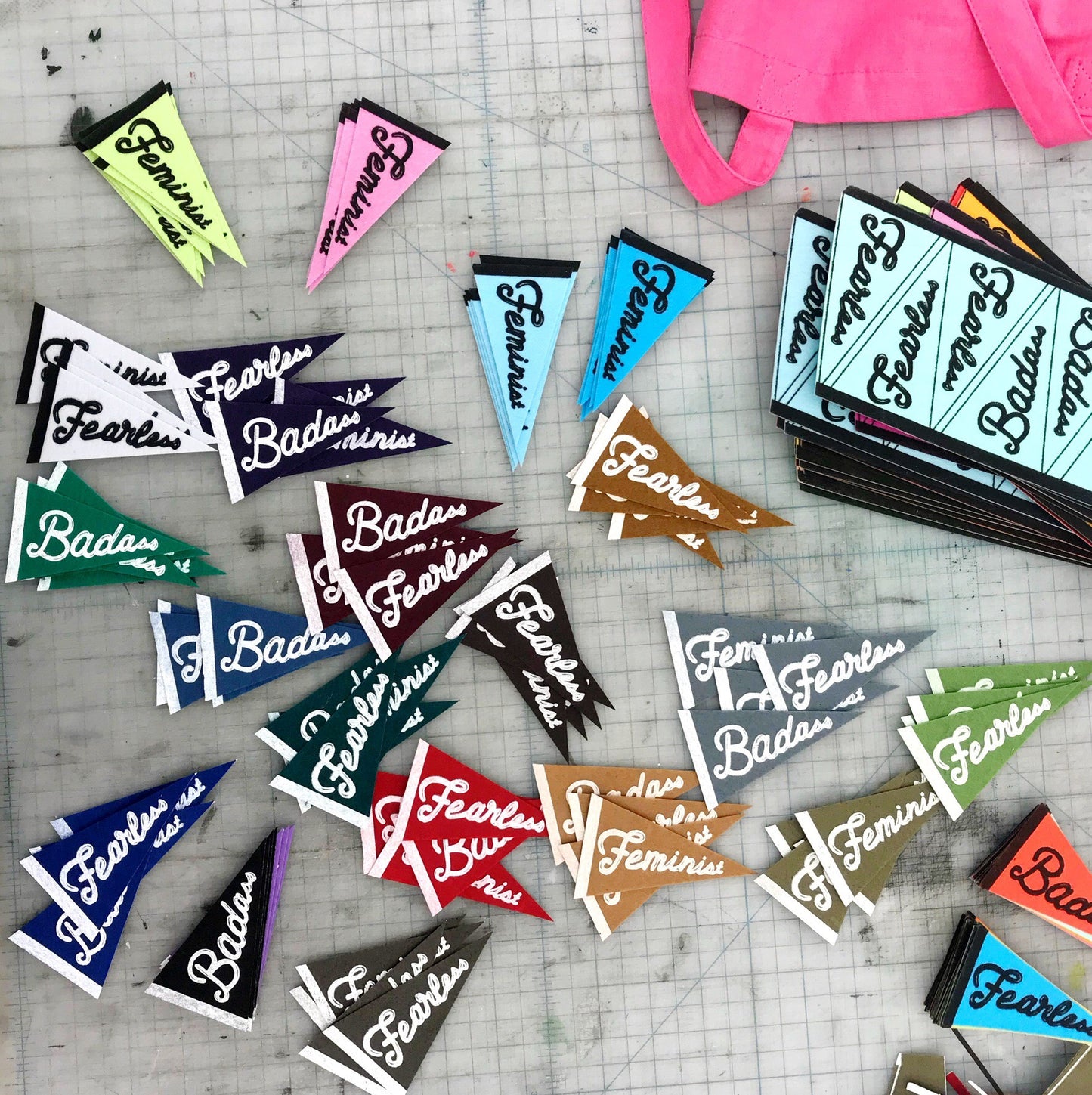 Badass Pennant Sticker