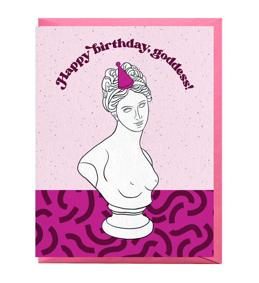 Birthday Goddess Card