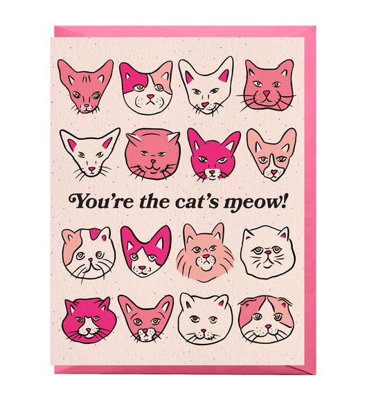 Cat's Meow Love Card