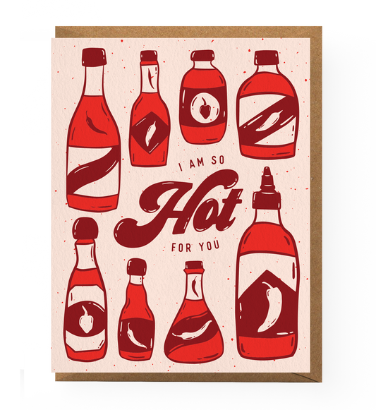 Hot Sauce Love Card