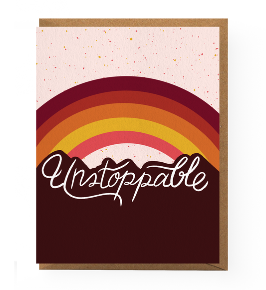 Unstoppable Greeting Card