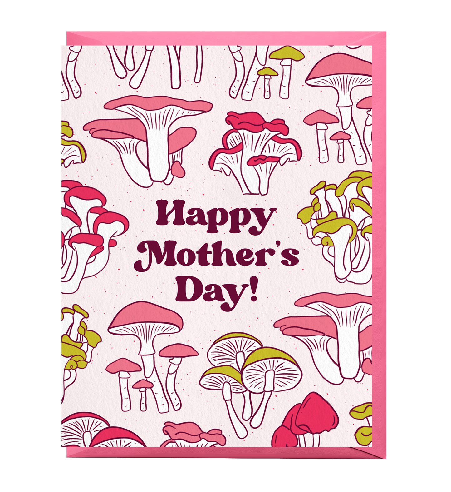 Mushroom Mother's Day Card