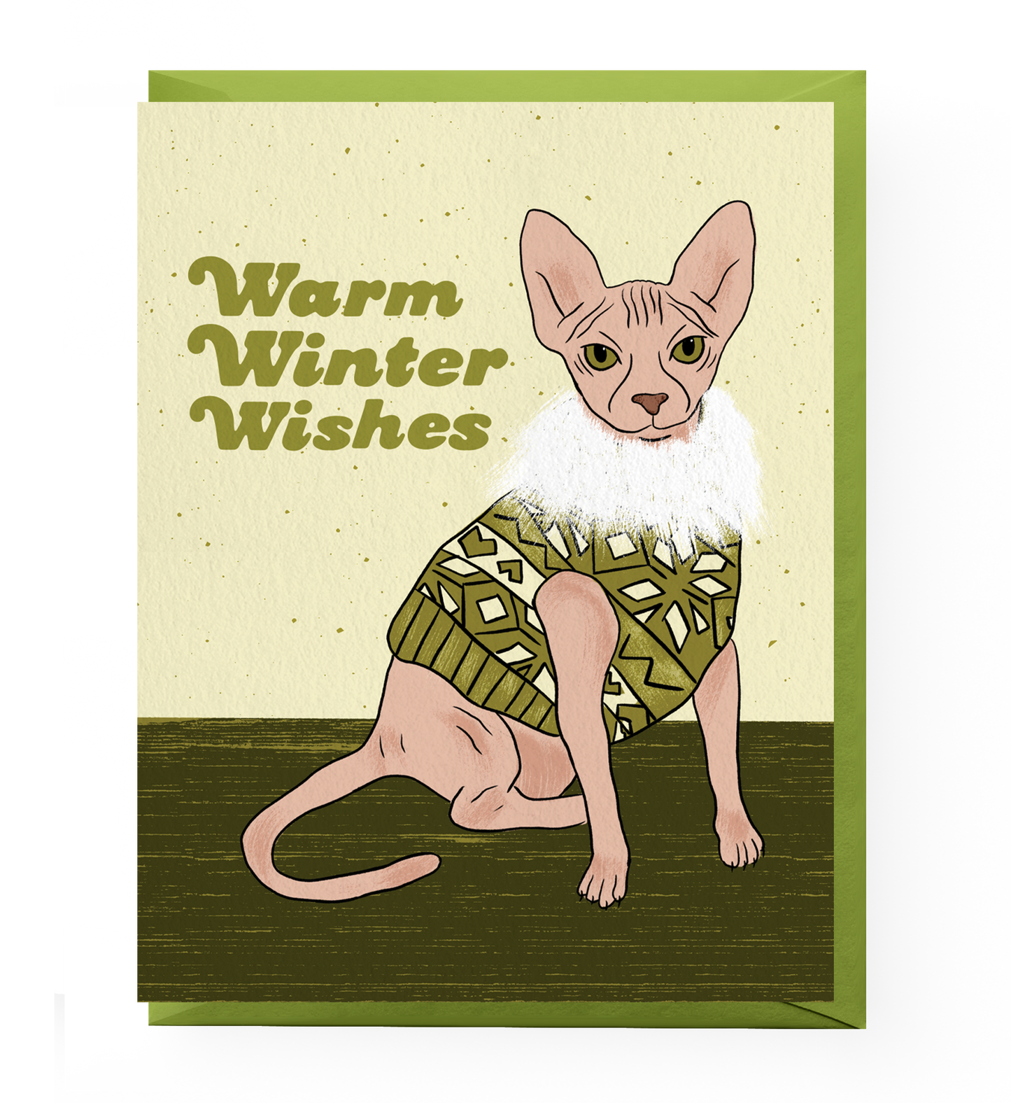 Holiday Sweater Cat