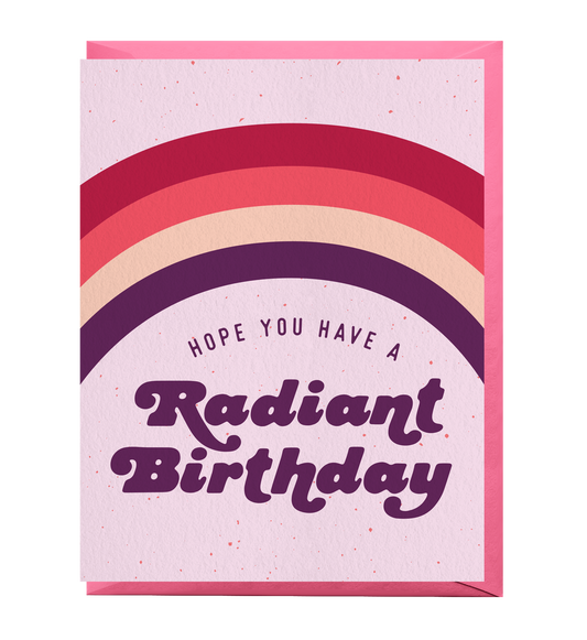 Rainbow Birthday Card
