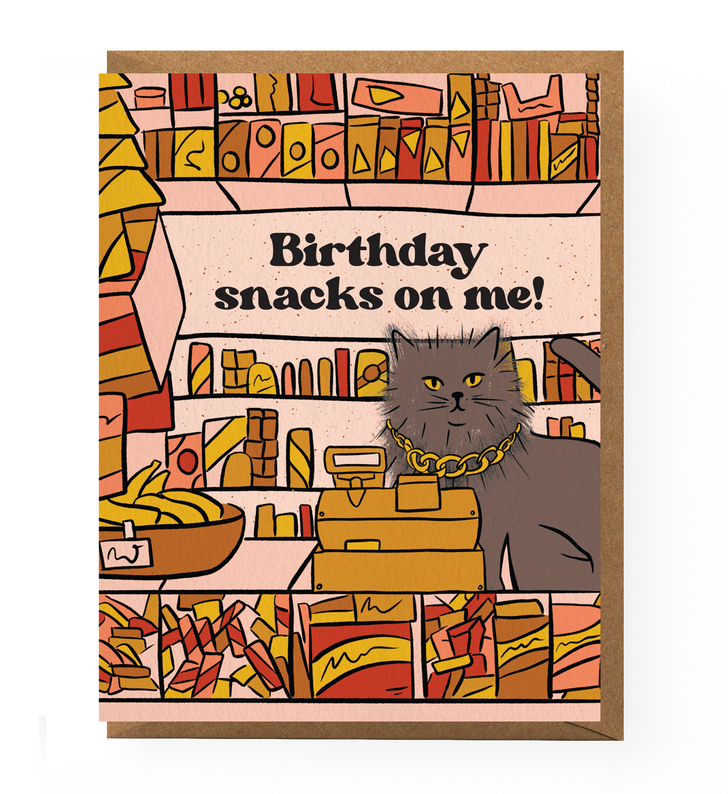 Bodega Cat Birthday Card